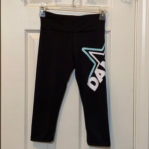 Justice Dance Crop Yoga Pants Girls Size 8